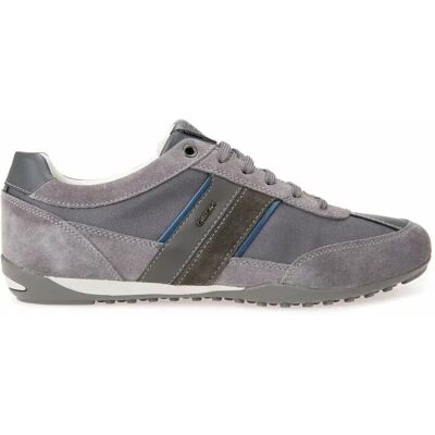 Baskets Geox Wells Suede+Textile Gris 41 - Publicité Baskets Geox Wells Suede+Textile Gris 41 - Publicité