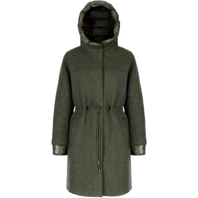 Manteau femme Geox Kleopy Vert 50 - Publicité Manteau femme Geox Kleopy Vert 50 - Publicité