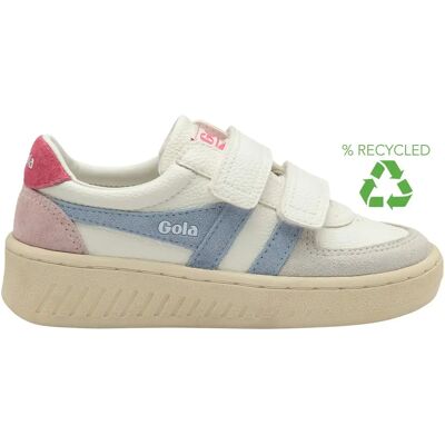Baskets enfant Gola Grandslam Trident Blanc 31 - Publicité Baskets enfant Gola Grandslam Trident Blanc 31 - Publicité