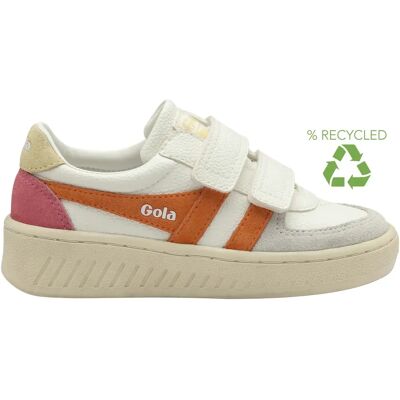 Baskets enfant Gola Grandslam Trident Blanc 31 - Publicité Baskets enfant Gola Grandslam Trident Blanc 31 - Publicité