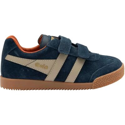 Baskets enfant Gola Harrier Bleu 31 - Publicité Baskets enfant Gola Harrier Bleu 31 - Publicité