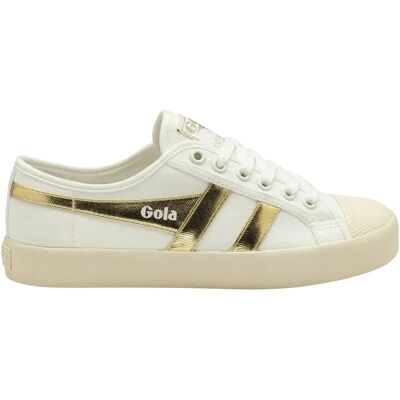 Baskets suède femme Gola Coaster Blanc 41 - Publicité Baskets suède femme Gola Coaster Blanc 41 - Publicité