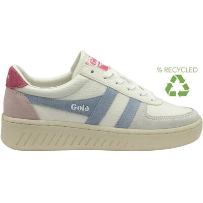 Baskets suède femme Gola Grandslam Trident Blanc 42 - Publicité Baskets suède femme Gola Grandslam Trident Blanc 42 - Publicité
