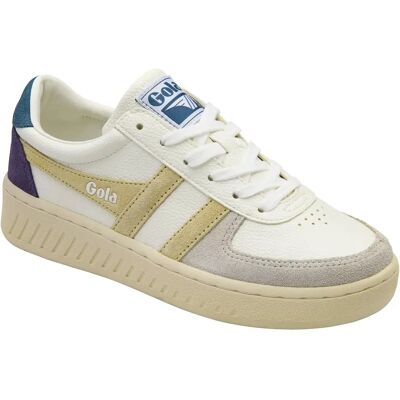 Baskets suède femme Gola Grandslam Trident Blanc 39 - Publicité Baskets suède femme Gola Grandslam Trident Blanc 39 - Publicité