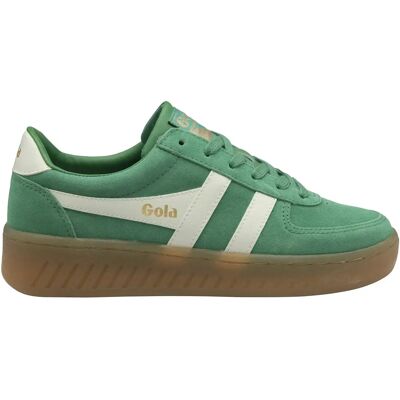 Baskets suède femme Gola Grandslam Suede Vert 42 - Publicité Baskets suède femme Gola Grandslam Suede Vert 42 - Publicité
