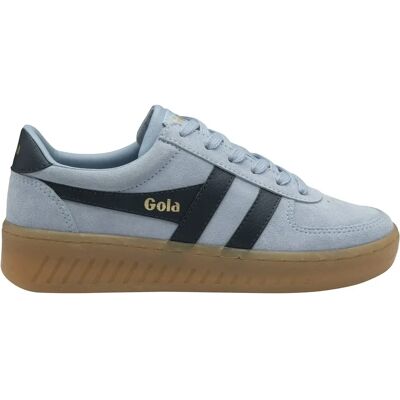 Baskets suède femme Gola Grandslam Suede Bleu 37 - Publicité Baskets suède femme Gola Grandslam Suede Bleu 37 - Publicité