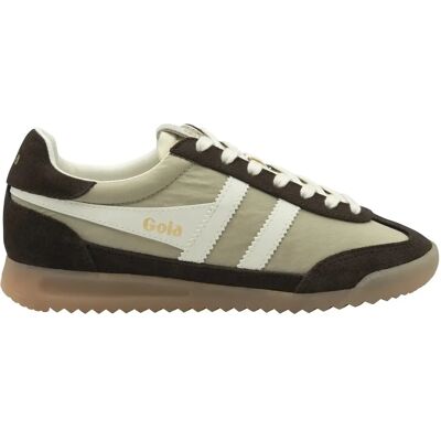 Baskets suède femme Gola Firefly Beige 36 - Publicité Baskets suède femme Gola Firefly Beige 36 - Publicité