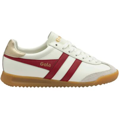 Baskets en cuir femme Gola Classics Torpedo Blanc 42 - Publicité Baskets en cuir femme Gola Classics Torpedo Blanc 42 - Publicité