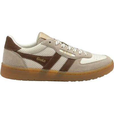Baskets suède femme Gola Hawk '83 Blanc 42 - Publicité Baskets suède femme Gola Hawk '83 Blanc 42 - Publicité