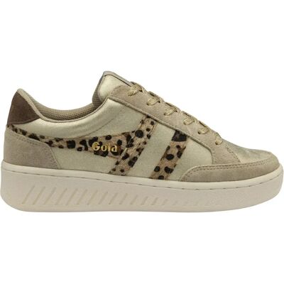 Baskets suède femme Gola Superslam Blaze II Doré 38 - Publicité Baskets suède femme Gola Superslam Blaze II Doré 38 - Publicité