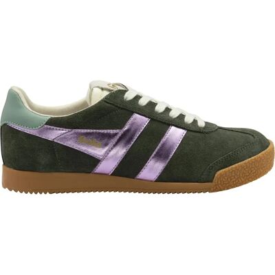 Baskets suède femme Gola Elan Glitz Vert 36 - Publicité Baskets suède femme Gola Elan Glitz Vert 36 - Publicité