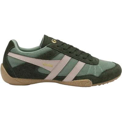 Baskets suède femme Gola Cascade Vert 37 - Publicité Baskets suède femme Gola Cascade Vert 37 - Publicité