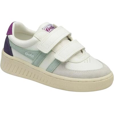 Baskets à scratch enfant Gola Grandslam Trident Strap Violet 31 - Publicité Baskets à scratch enfant Gola Grandslam Trident Strap Violet 31 - Publicité