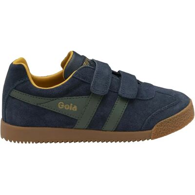 Baskets enfant Gola Harrier Bleu 31 - Publicité Baskets enfant Gola Harrier Bleu 31 - Publicité