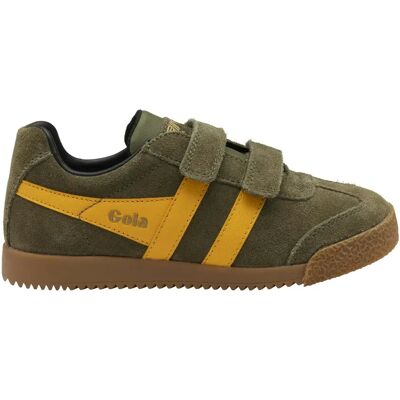 Baskets enfant Gola Harrier Vert 31 - Publicité Baskets enfant Gola Harrier Vert 31 - Publicité