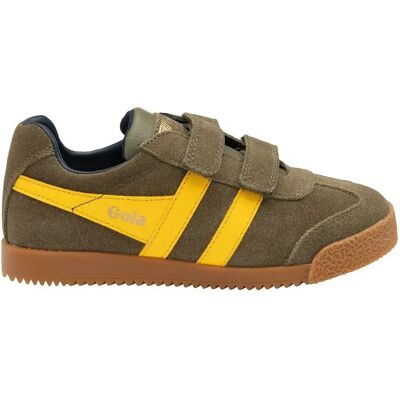 Baskets enfant Gola Harrier Strap Vert 34 - Publicité Baskets enfant Gola Harrier Strap Vert 34 - Publicité