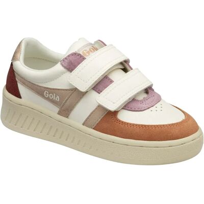 Baskets à scratch enfant Gola Grandslam Quadrant Strap Rouge 31 - Publicité Baskets à scratch enfant Gola Grandslam Quadrant Strap Rouge 31 - Publicité
