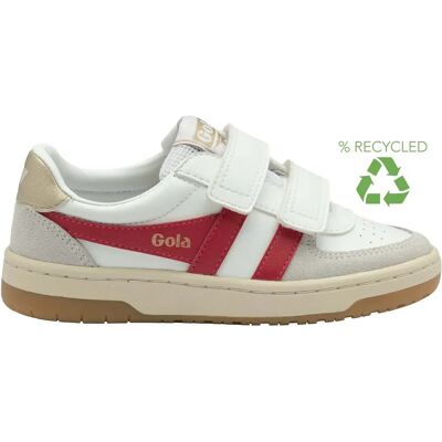 Baskets bébé Gola Hawk Strap Blanc 26 - Publicité Baskets bébé Gola Hawk Strap Blanc 26 - Publicité