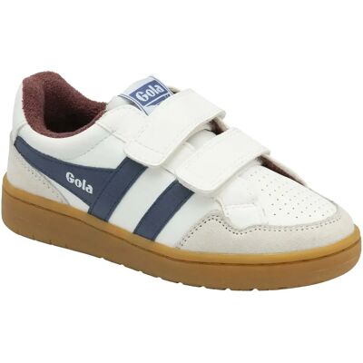 Baskets enfant Gola Eagle Strap Blanc 31 - Publicité Baskets enfant Gola Eagle Strap Blanc 31 - Publicité