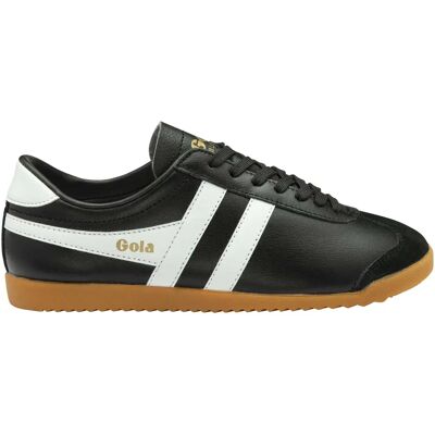 Baskets à lacet en cuir femme Gola Bullet Noir 39 - Publicité Baskets à lacet en cuir femme Gola Bullet Noir 39 - Publicité