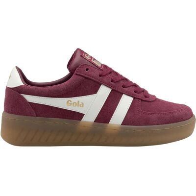 Baskets en daim femme Gola Grandslam Rouge 38 - Publicité Baskets en daim femme Gola Grandslam Rouge 38 - Publicité
