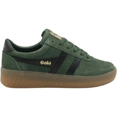 Baskets femme Gola Grandslam Suede Trainer Vert 40 - Publicité Baskets femme Gola Grandslam Suede Trainer Vert 40 - Publicité