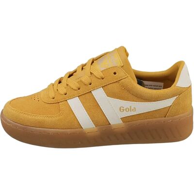 Baskets en daim femme Gola Grandslam Jaune 36 - Publicité Baskets en daim femme Gola Grandslam Jaune 36 - Publicité