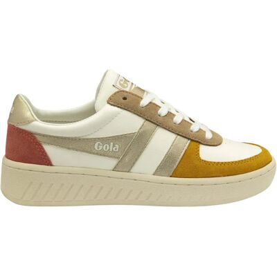 Baskets femme Gola Grandslam Quadrant Blanc 40 - Publicité Baskets femme Gola Grandslam Quadrant Blanc 40 - Publicité