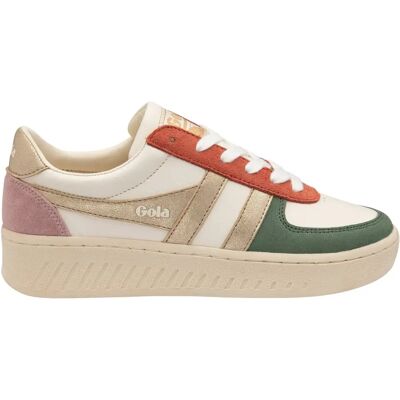 Baskets femme Gola Grandslam Quadrant Blanc 42 - Publicité Baskets femme Gola Grandslam Quadrant Blanc 42 - Publicité
