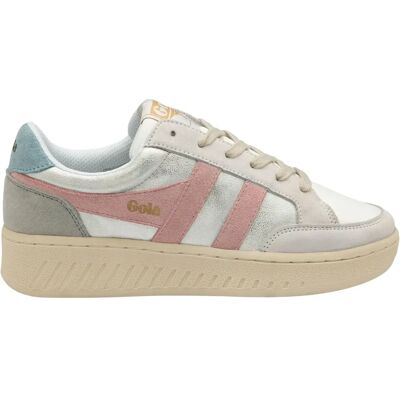 Baskets femme Gola Superslam Blaze Blanc 40 - Publicité Baskets femme Gola Superslam Blaze Blanc 40 - Publicité