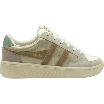 Baskets à lacet femme Gola Superslam Blaze Beige 40 - Publicité Baskets à lacet femme Gola Superslam Blaze Beige 40 - Publicité