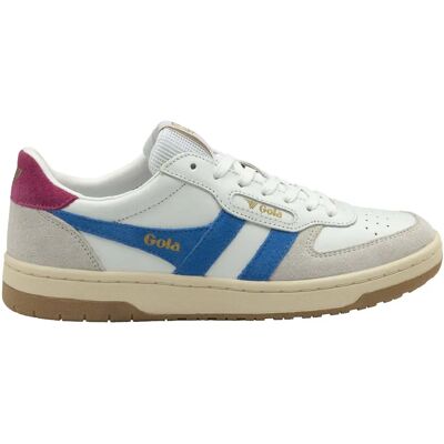 Baskets femme Gola Hawk Trainer Blanc 40 - Publicité Baskets femme Gola Hawk Trainer Blanc 40 - Publicité