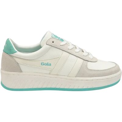 Baskets femme Gola Grandslam 88 Blanc 38 - Publicité Baskets femme Gola Grandslam 88 Blanc 38 - Publicité