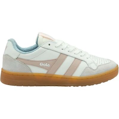 Baskets à lacet femme Gola Eagle 86 Blanc 41 - Publicité Baskets à lacet femme Gola Eagle 86 Blanc 41 - Publicité