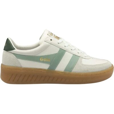 Baskets à lacet femme Gola Grandslam Elite Blanc 36 - Publicité Baskets à lacet femme Gola Grandslam Elite Blanc 36 - Publicité