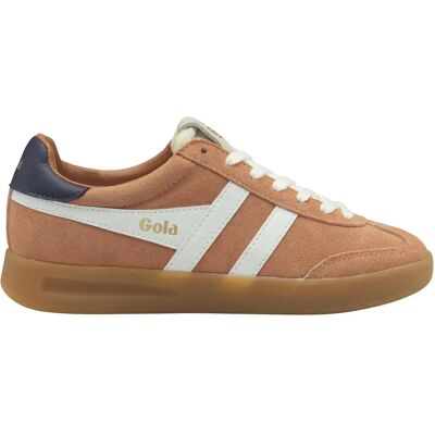Baskets à lacet en daim femme Gola Cyclone Marron 38 - Publicité Baskets à lacet en daim femme Gola Cyclone Marron 38 - Publicité