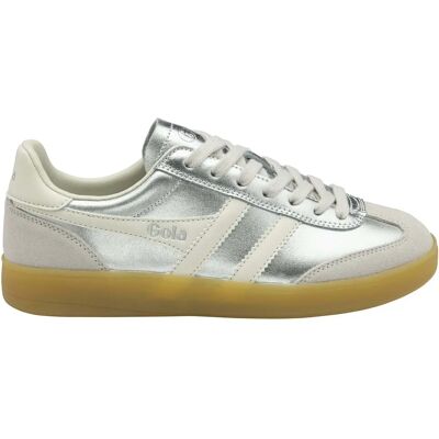 Baskets femme Gola Viper Metallic Trainer Argenté 41 - Publicité Baskets femme Gola Viper Metallic Trainer Argenté 41 - Publicité