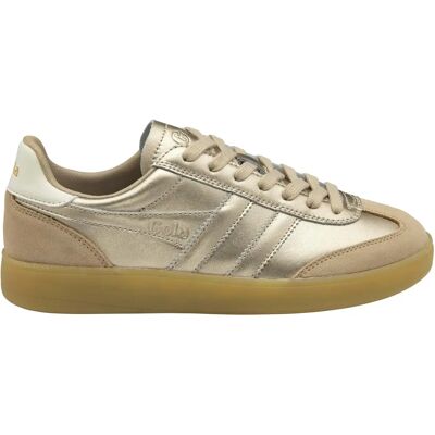 Baskets femme Gola Viper Metallic Trainer Doré 39 - Publicité Baskets femme Gola Viper Metallic Trainer Doré 39 - Publicité