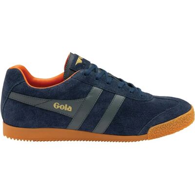 Baskets en daim Gola Harrier Bleu 43 - Publicité Baskets en daim Gola Harrier Bleu 43 - Publicité