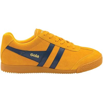 Baskets en daim Gola Harrier Jaune 40 - Publicité Baskets en daim Gola Harrier Jaune 40 - Publicité