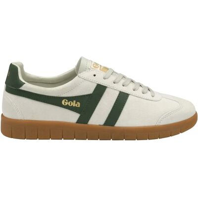 Baskets en daim Gola Hurricane Blanc 42 - Publicité Baskets en daim Gola Hurricane Blanc 42 - Publicité