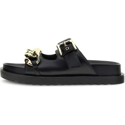 Mules compensées femme Guess Fatema5 Noir 40 - Publicité Mules compensées femme Guess Fatema5 Noir 40 - Publicité