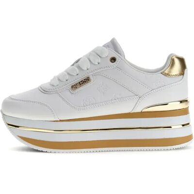 Baskets femme Guess Hansin4 Blanc 39 - Publicité Baskets femme Guess Hansin4 Blanc 39 - Publicité