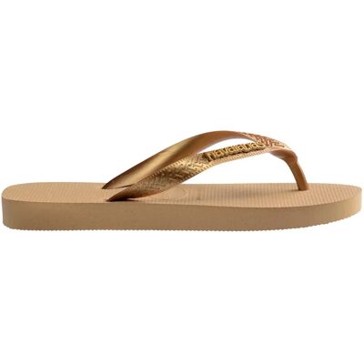 Tongs femme Havaianas Logo Doré 37/38 - Publicité Tongs femme Havaianas Logo Doré 37/38 - Publicité
