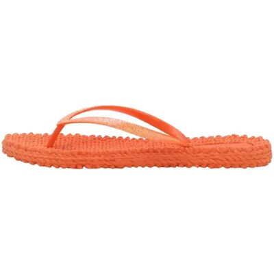 Tongs à paillettes femme Ilse Jacobsen Hornbæk Orange 37 - Publicité Tongs à paillettes femme Ilse Jacobsen Hornbæk Orange 37 - Publicité