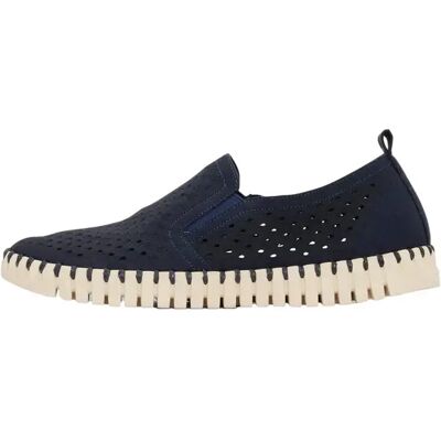 Mocassins à motif femme Ilse Jacobsen Hornbæk Tulip Bleu 39 - Publicité Mocassins à motif femme Ilse Jacobsen Hornbæk Tulip Bleu 39 - Publicité
