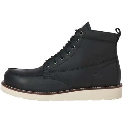 Bottines en cuir Jack & Jones Toronto Leather Noir 43 - Publicité Bottines en cuir Jack & Jones Toronto Leather Noir 43 - Publicité