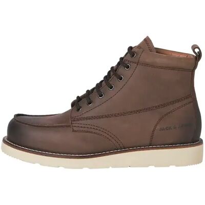 Bottines en cuir Jack & Jones Toronto Leather Marron 44 - Publicité Bottines en cuir Jack & Jones Toronto Leather Marron 44 - Publicité