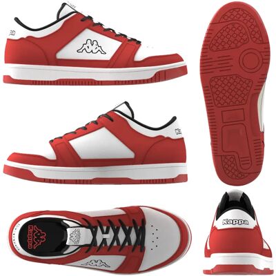 Baskets Kappa Rernal 2 Blanc 46 - Publicité Baskets Kappa Rernal 2 Blanc 46 - Publicité