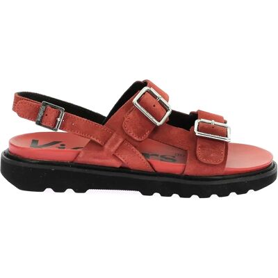 Sandales femme Kickers Neosummer Rouge 41 - Publicité Sandales femme Kickers Neosummer Rouge 41 - Publicité